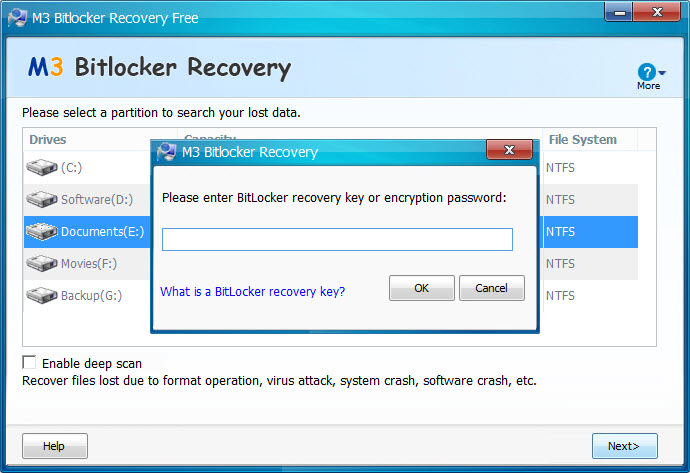 m3 bitlocker recovery download